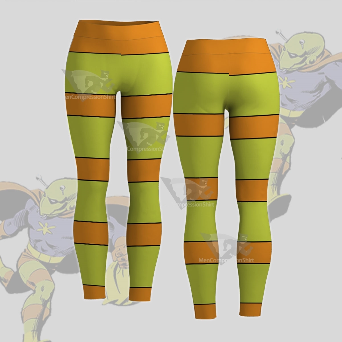 Batman Killer Moth 1977 Pre Crisis Earth 1 Women Compression Legging-MensCompressionShirt