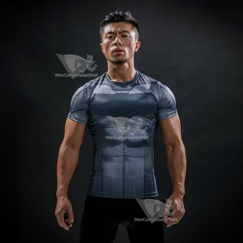 Batman Outsiders Animated Short Sleeve Rashguard