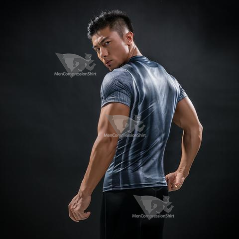 Batman Outsiders Animated Short Sleeve Rashguard