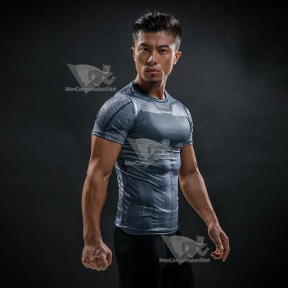 Batman Outsiders Animated Short Sleeve Rashguard