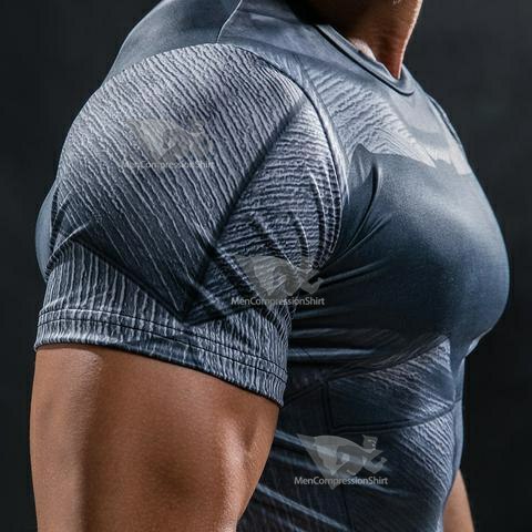 Batman Outsiders Animated Short Sleeve Rashguard