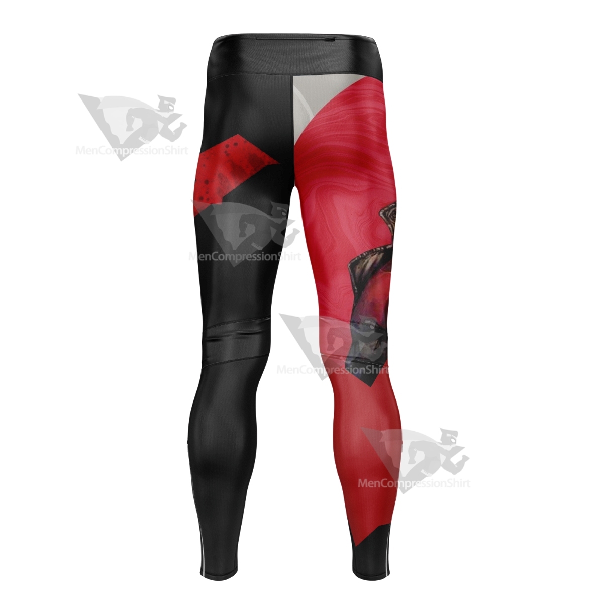 Batman Red Hood Red Men Compression Legging