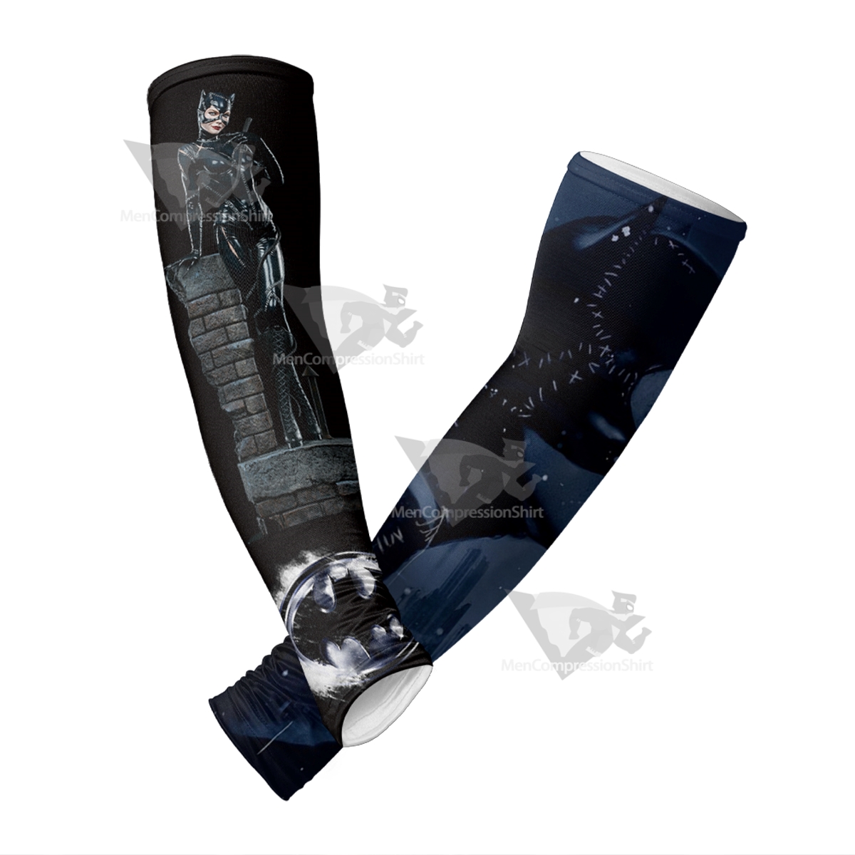 Batman Returns Catwoman Black Compression Arm Sleeve