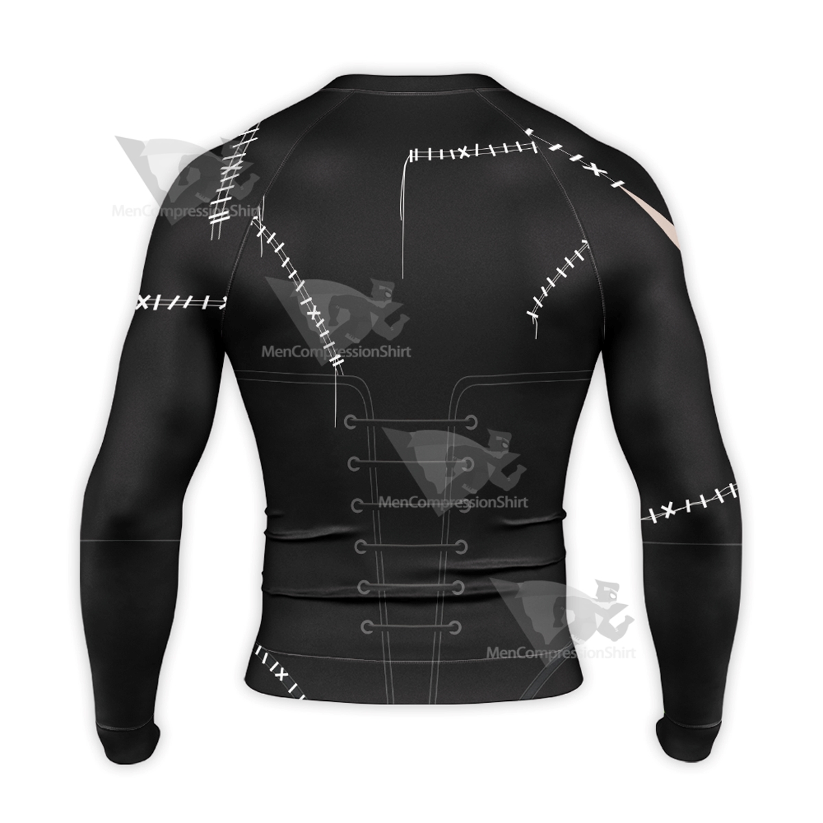 Batman Returns Catwoman Black Long Sleeve Compression Shirt
