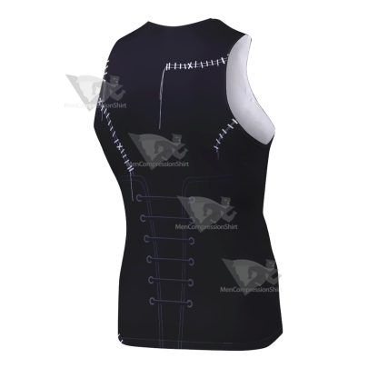 Batman Returns Catwoman Black Sleeveless Compression Shirt