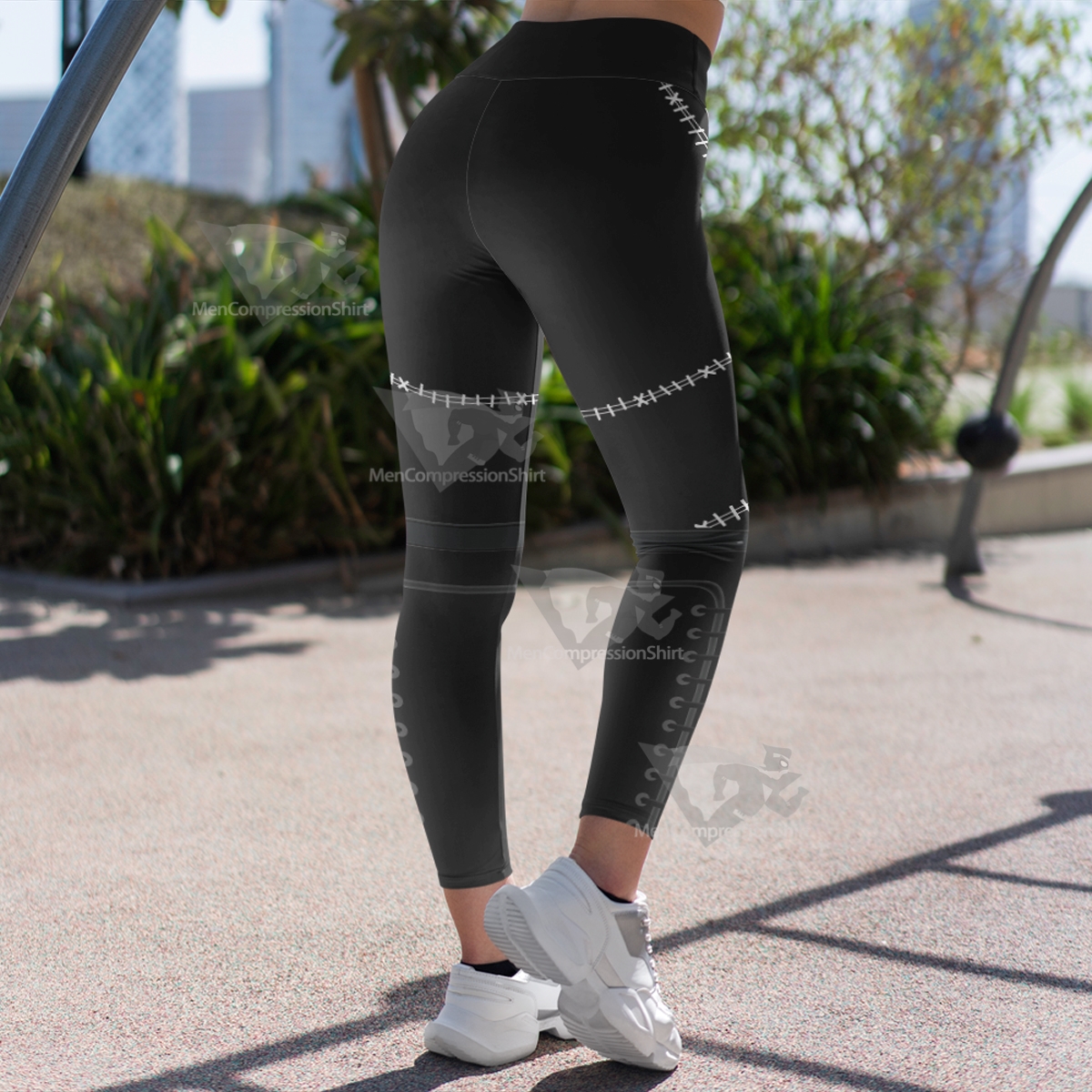 Batman Returns Catwoman Women Compression Legging-MensCompressionShirt