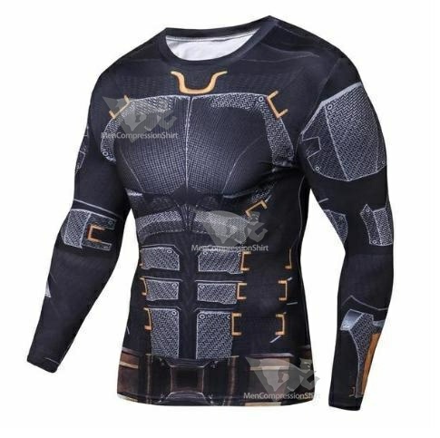 Batman Tumbler Compression Long Sleeve Rash Guard