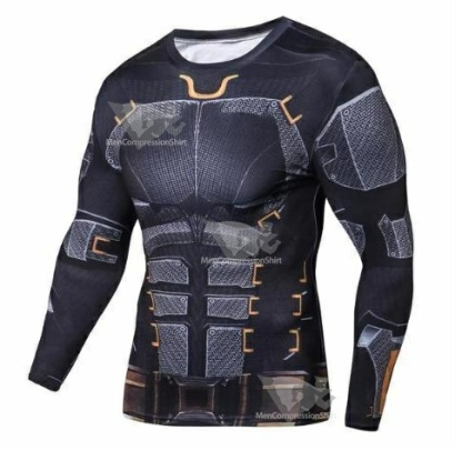 Batman Tumbler Compression Long Sleeve Rash Guard