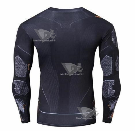 Batman Tumbler Compression Long Sleeve Rash Guard