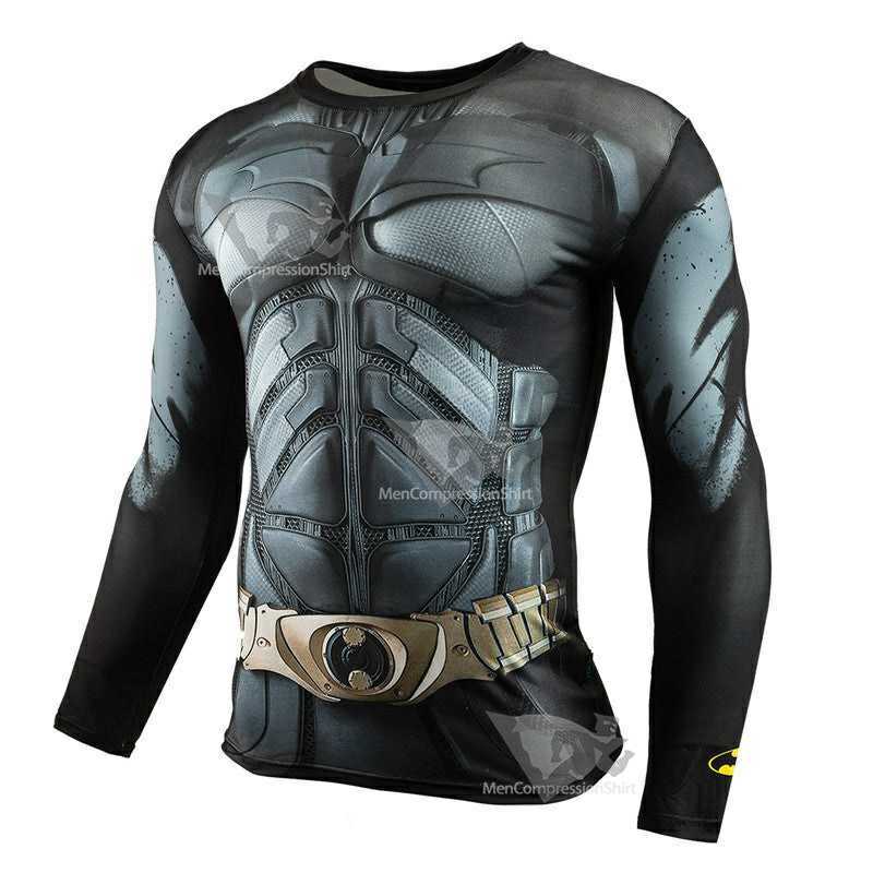 Batman Wayne Compression Shirt For Men