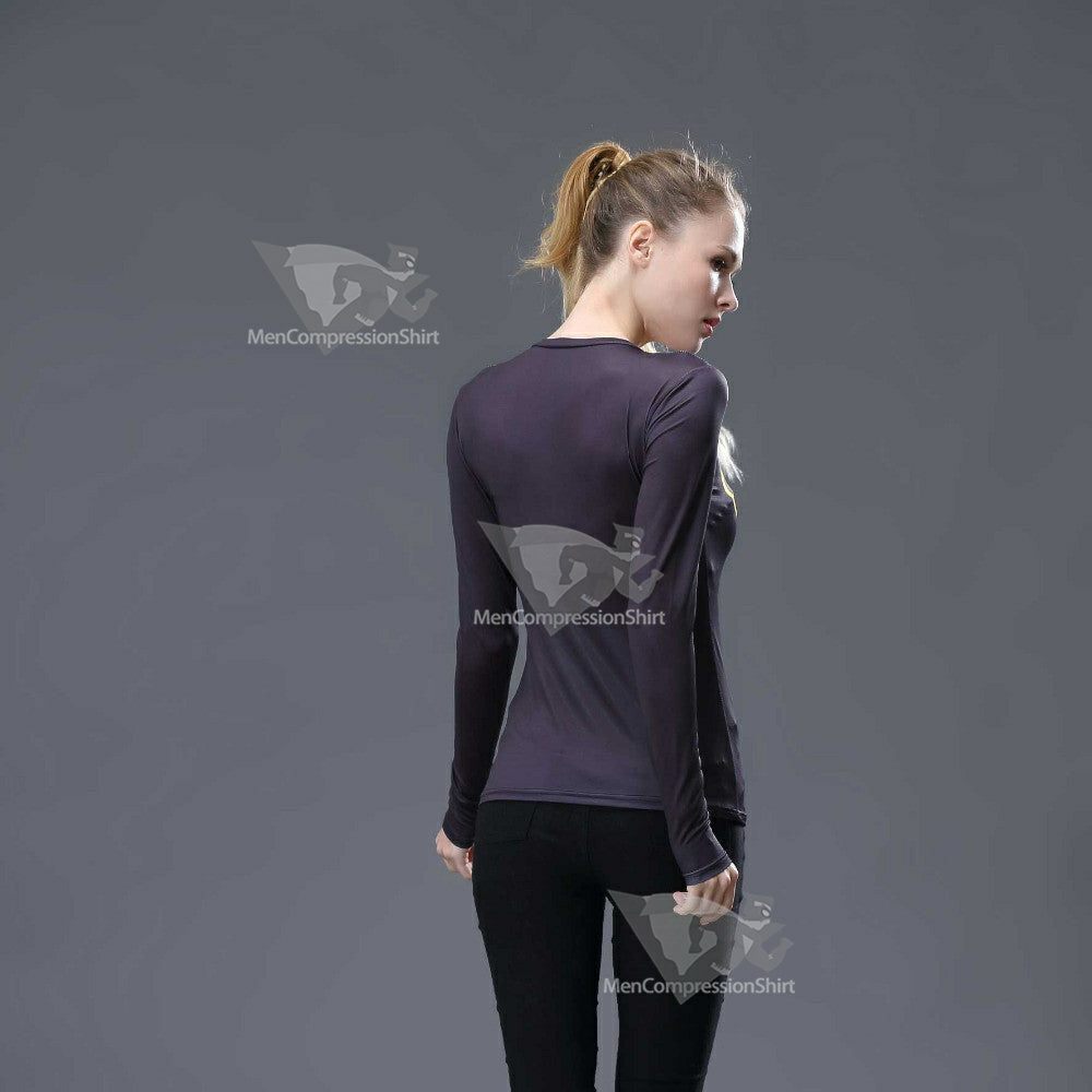 Batman Wayne Compression Shirt For Women