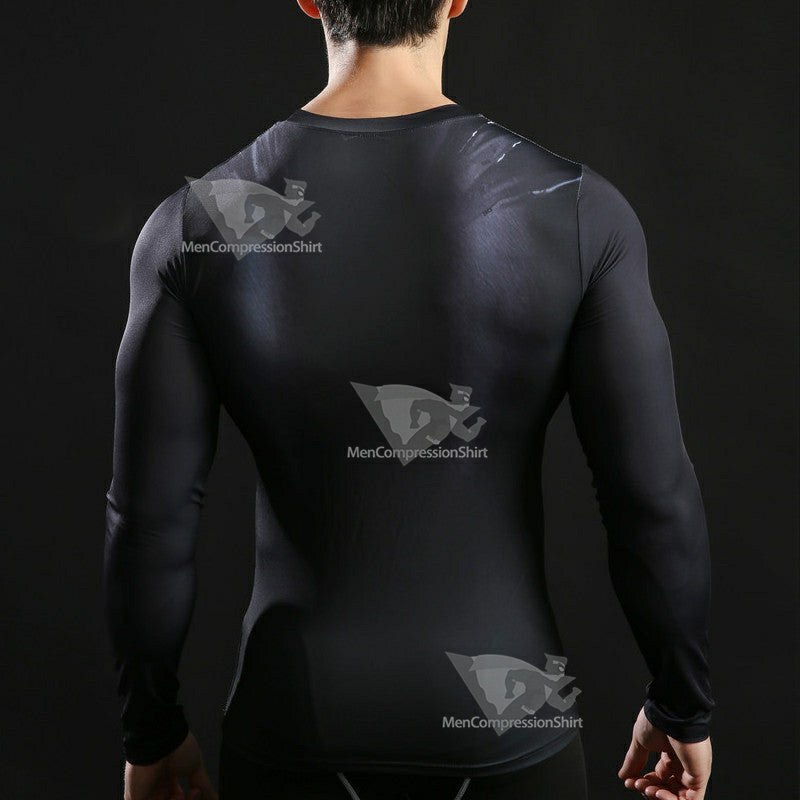 Batman Wayne Compression Shirts For Men