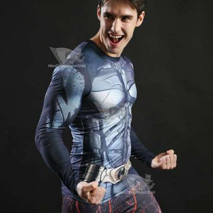 Batman Wayne Gym Compression Shirt For Men