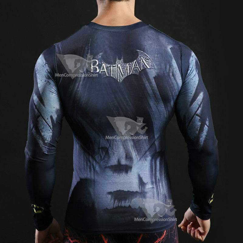 Batman Wayne Gym Compression Shirt For Men