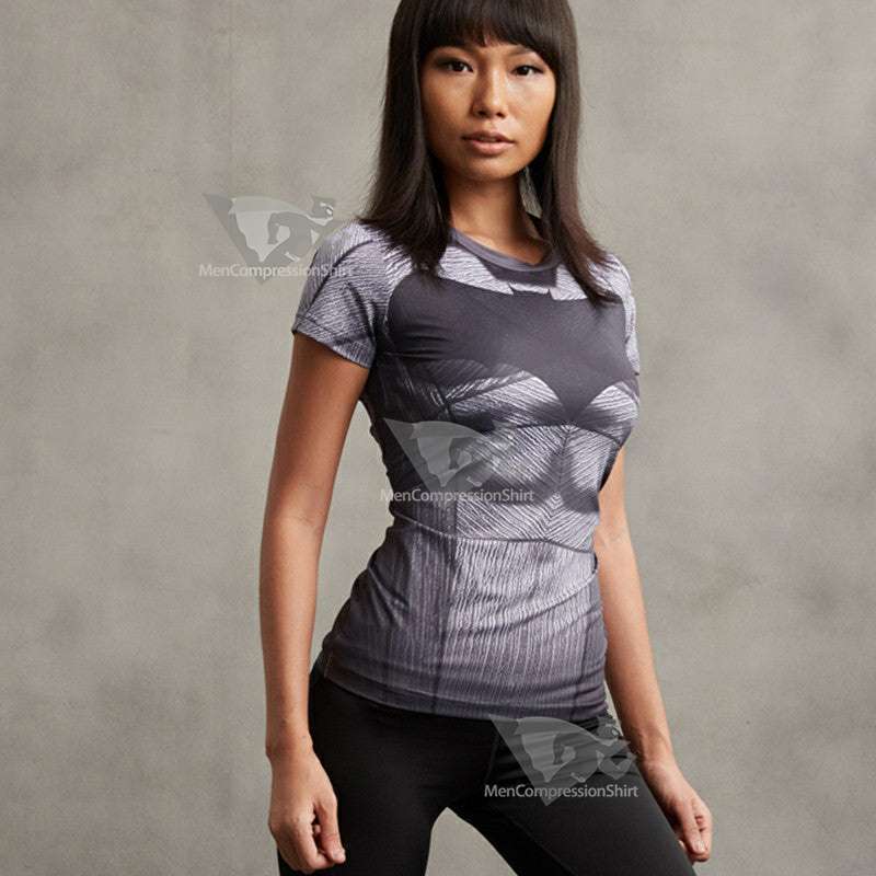Batman Wayne Women Gym Compression Shirts