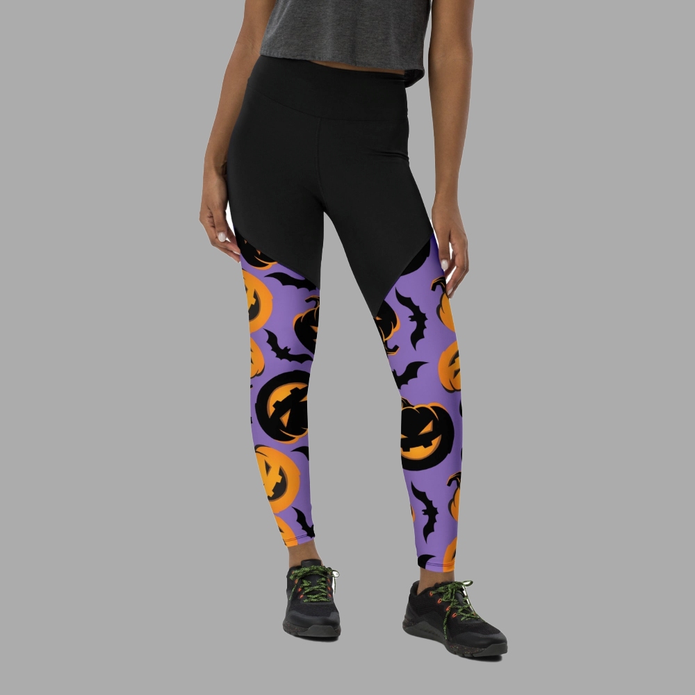 Bats And Jack Olanterns Women Compression Legging