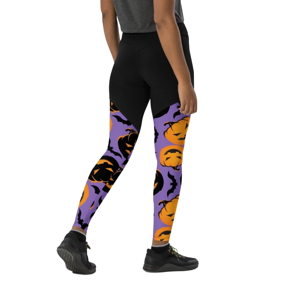 Bats And Jack Olanterns Women Compression Legging