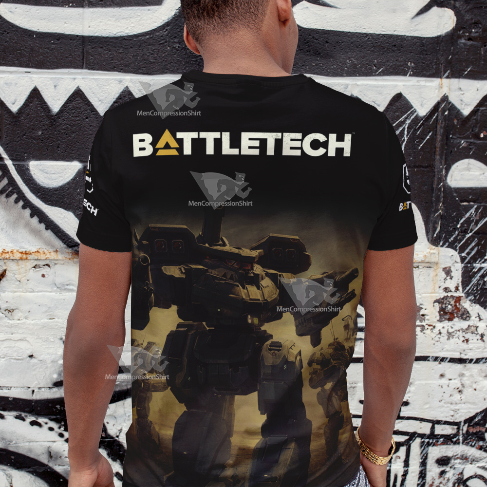 Battletech Yellow Silhouette T-Shirt