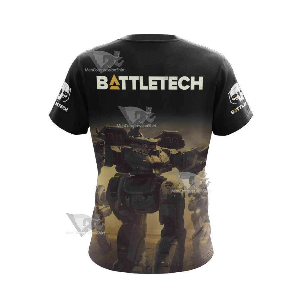 Battletech Yellow Silhouette T-Shirt