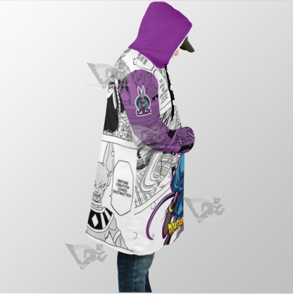 Beerus Dragon Ball Purple Dream Cloak