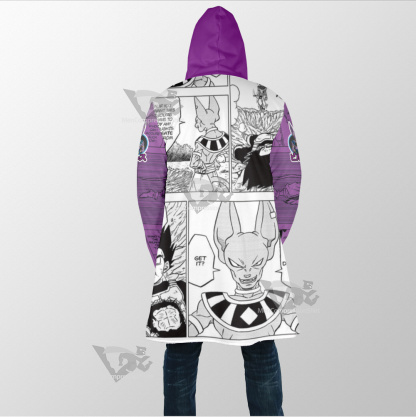 Beerus Dragon Ball Purple Dream Cloak