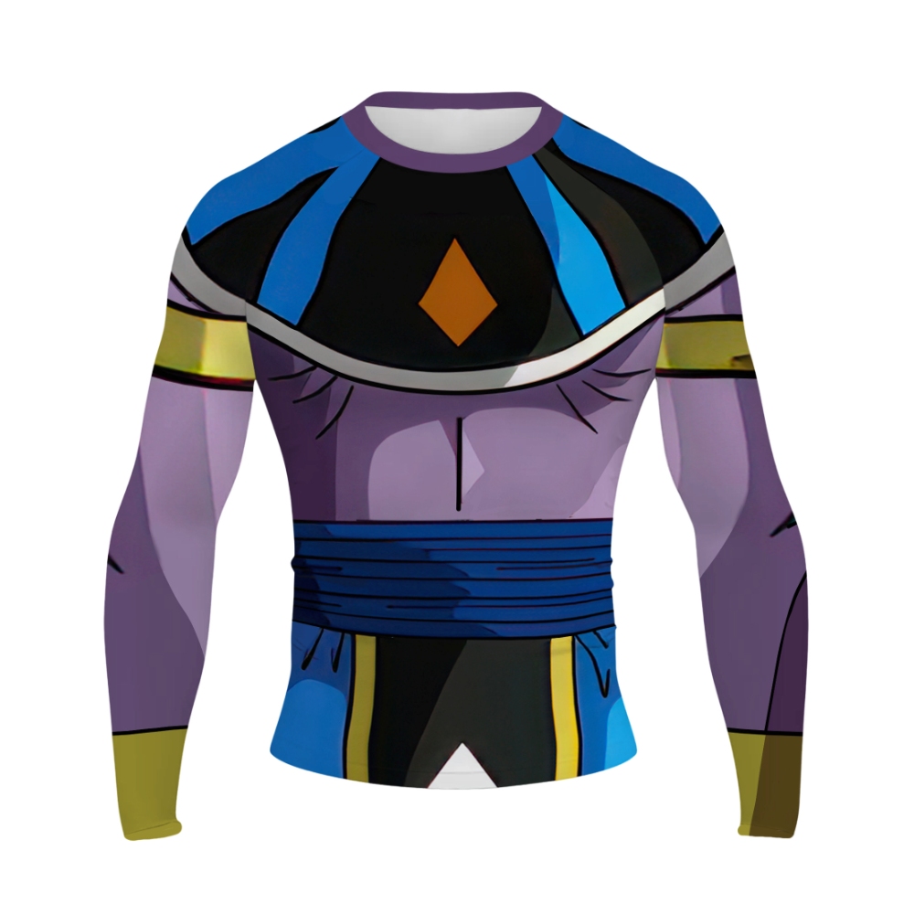 Beerus Men Long Sleeve Compression Shirt