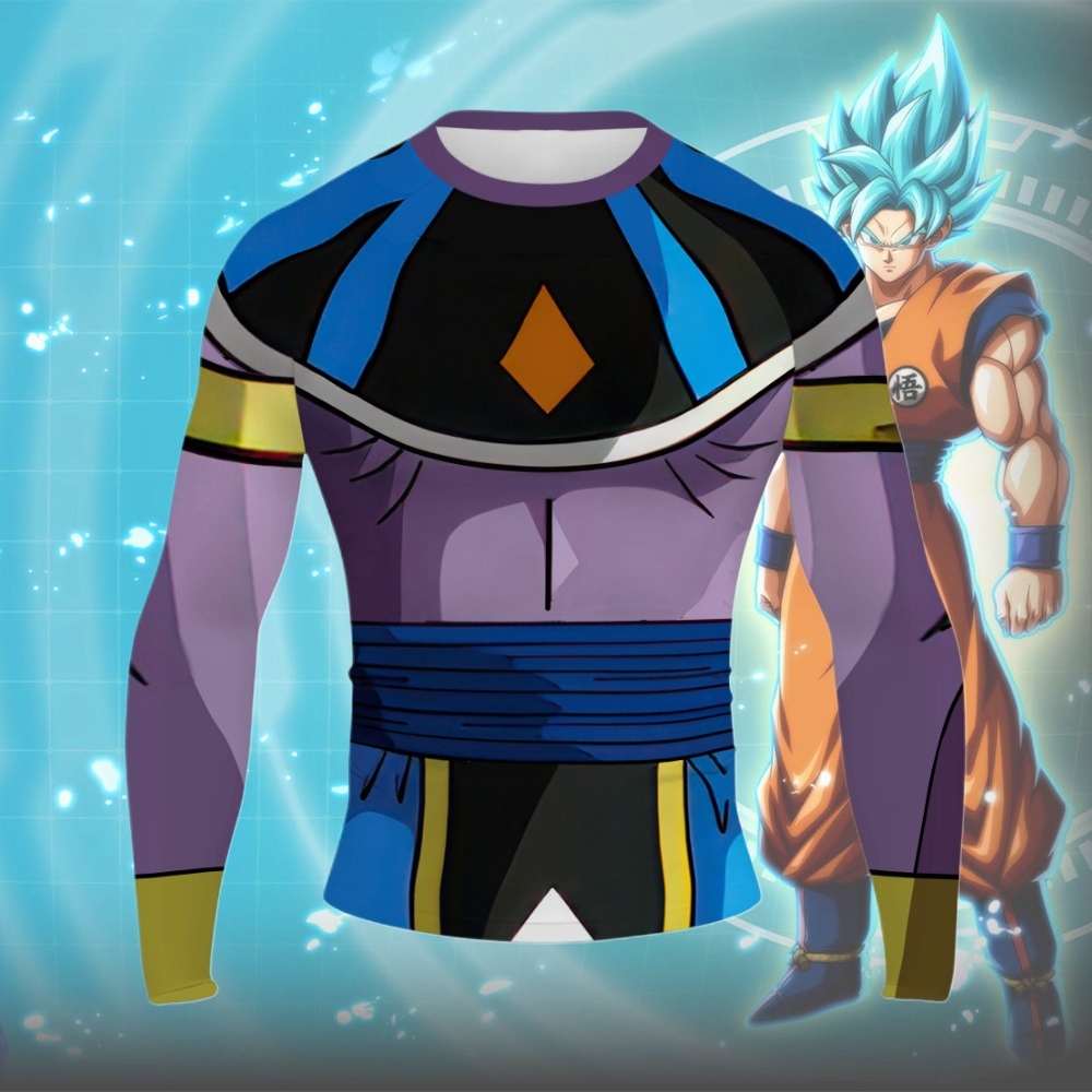 Beerus Men Long Sleeve Compression Shirt