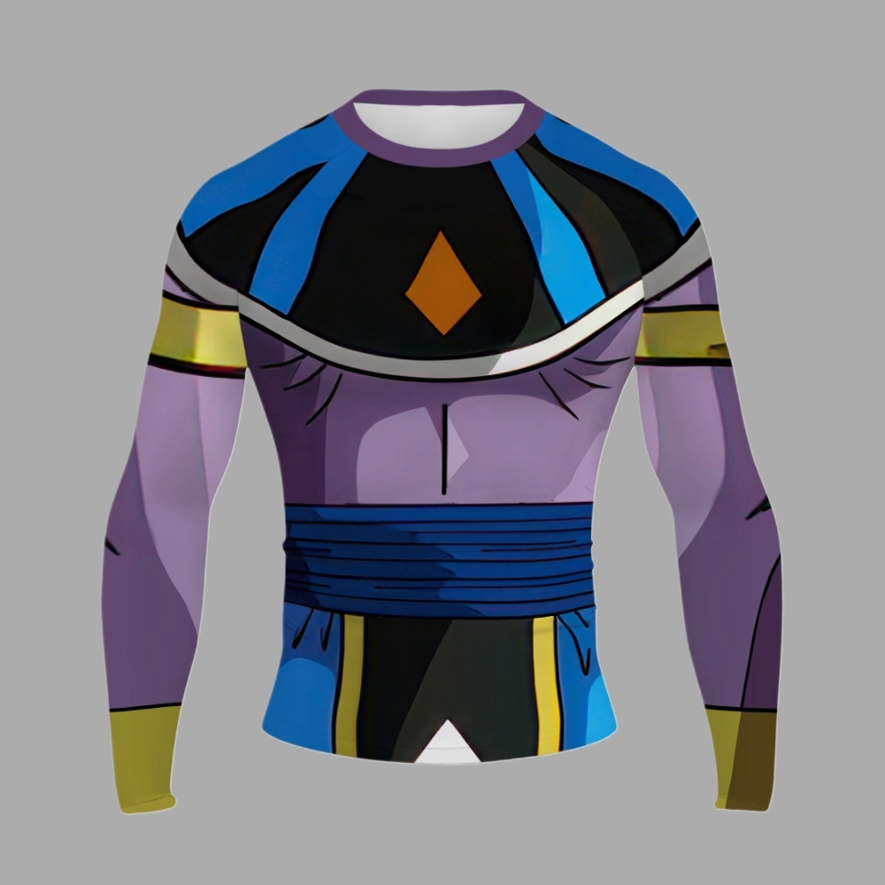 Beerus Men Long Sleeve Compression Shirt