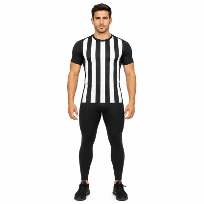 Beetlejuice 2 Beetlejuice And Black White Short Sleeve Compression Shirt