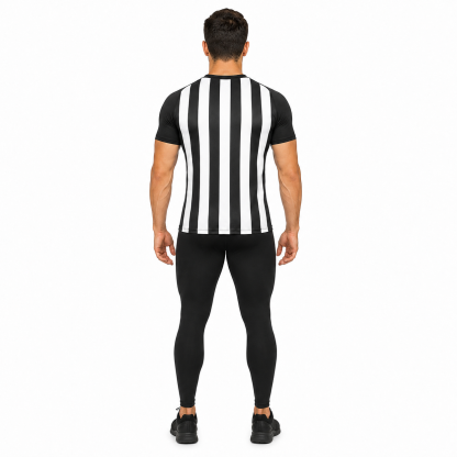 Beetlejuice 2 Beetlejuice And Black White Short Sleeve Compression Shirt