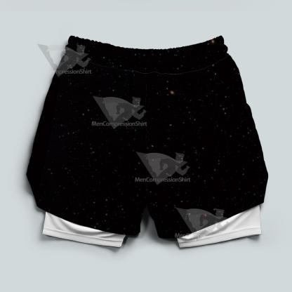 Ben 10 Alien X Black Men Compression Gym Short