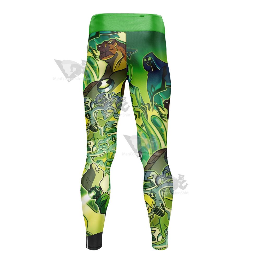 Ben 10 Ben Tennyson Uaf Mens Compression Legging