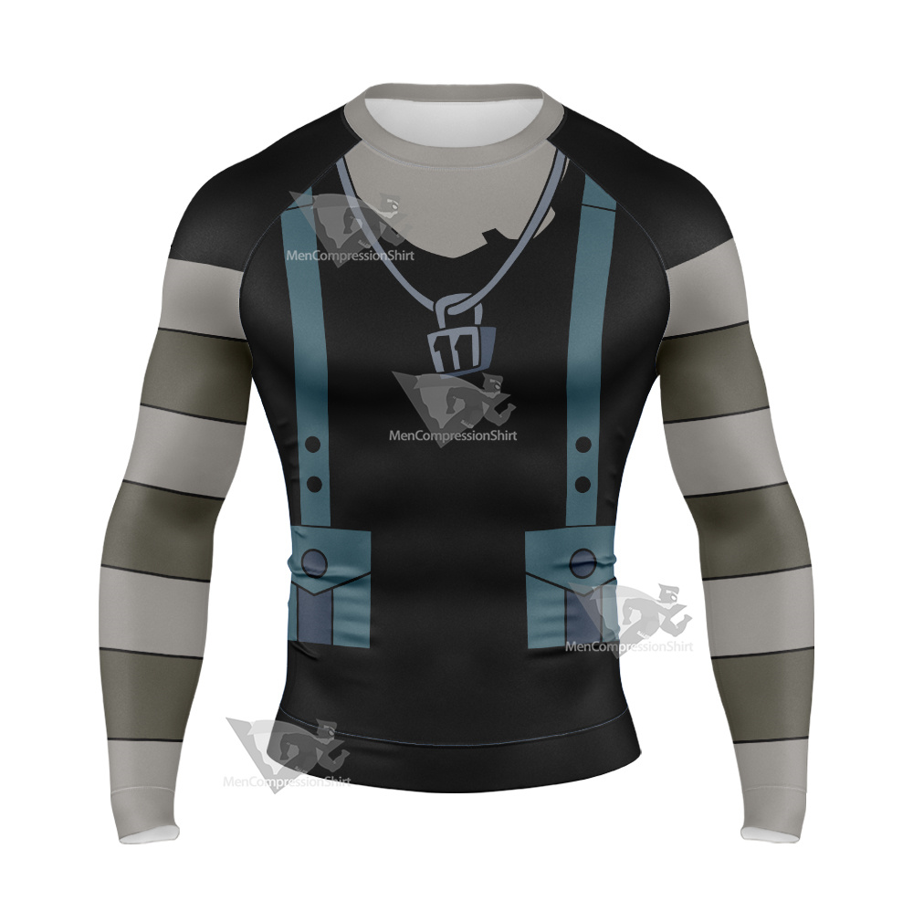 Ben 10 Kevin Levin Long Sleeve Compression Shirt