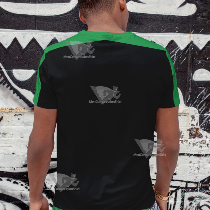 Ben10 Ben Tennyson Green And Black Cosplay T-Shirt