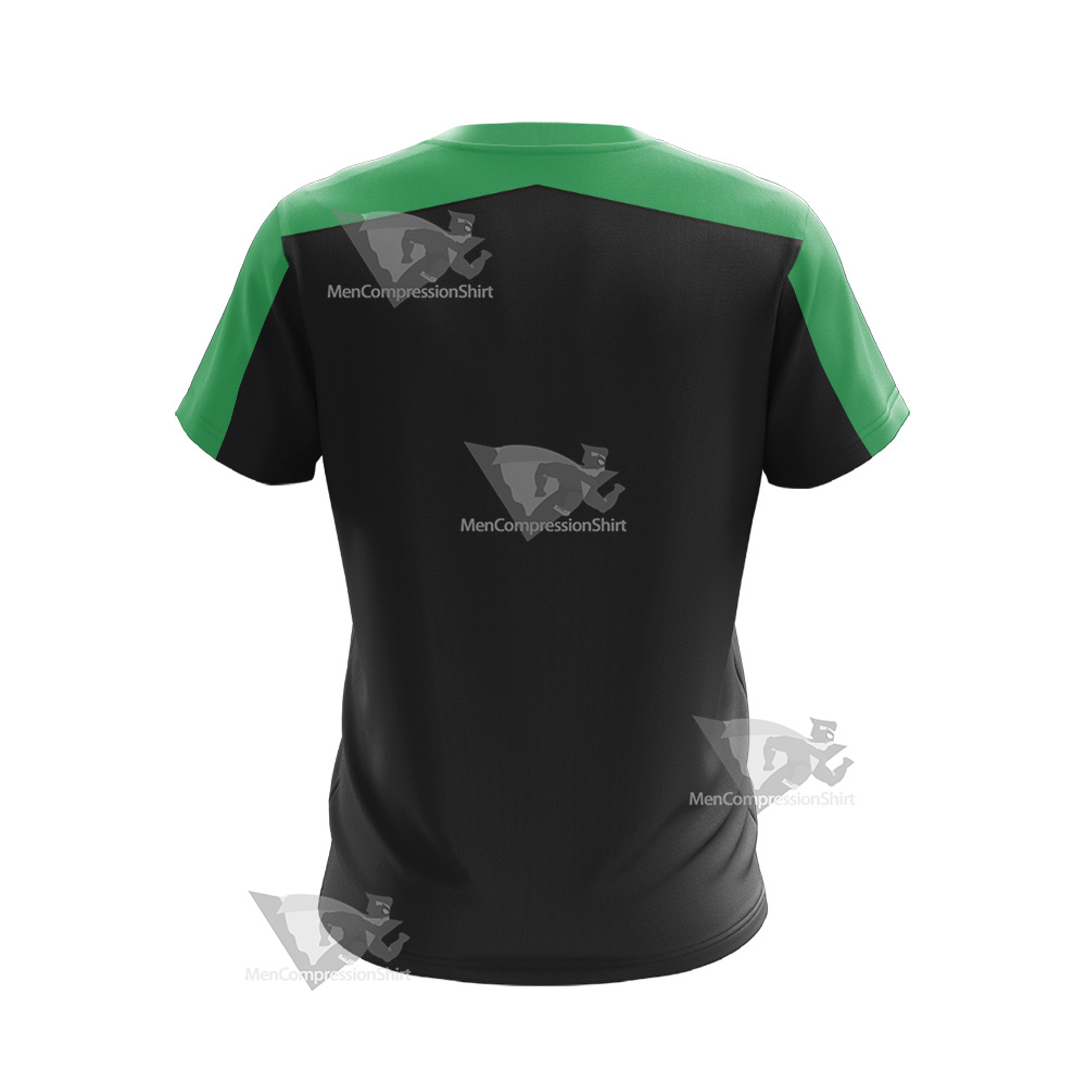 Ben10 Ben Tennyson Green And Black Cosplay T-Shirt