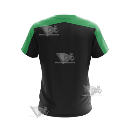 Ben10 Ben Tennyson Green And Black Cosplay T-Shirt