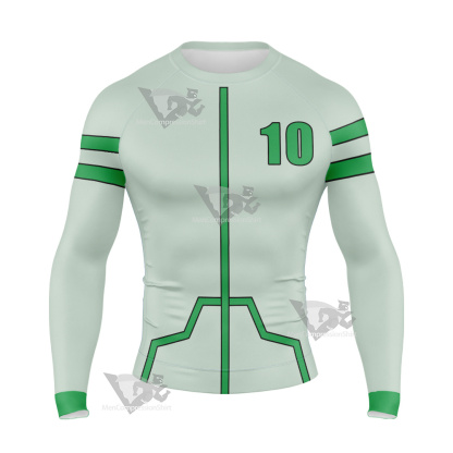 Ben10 Ben Tennyson In Omniverse Cosplay Long Sleeve Compression Shirt