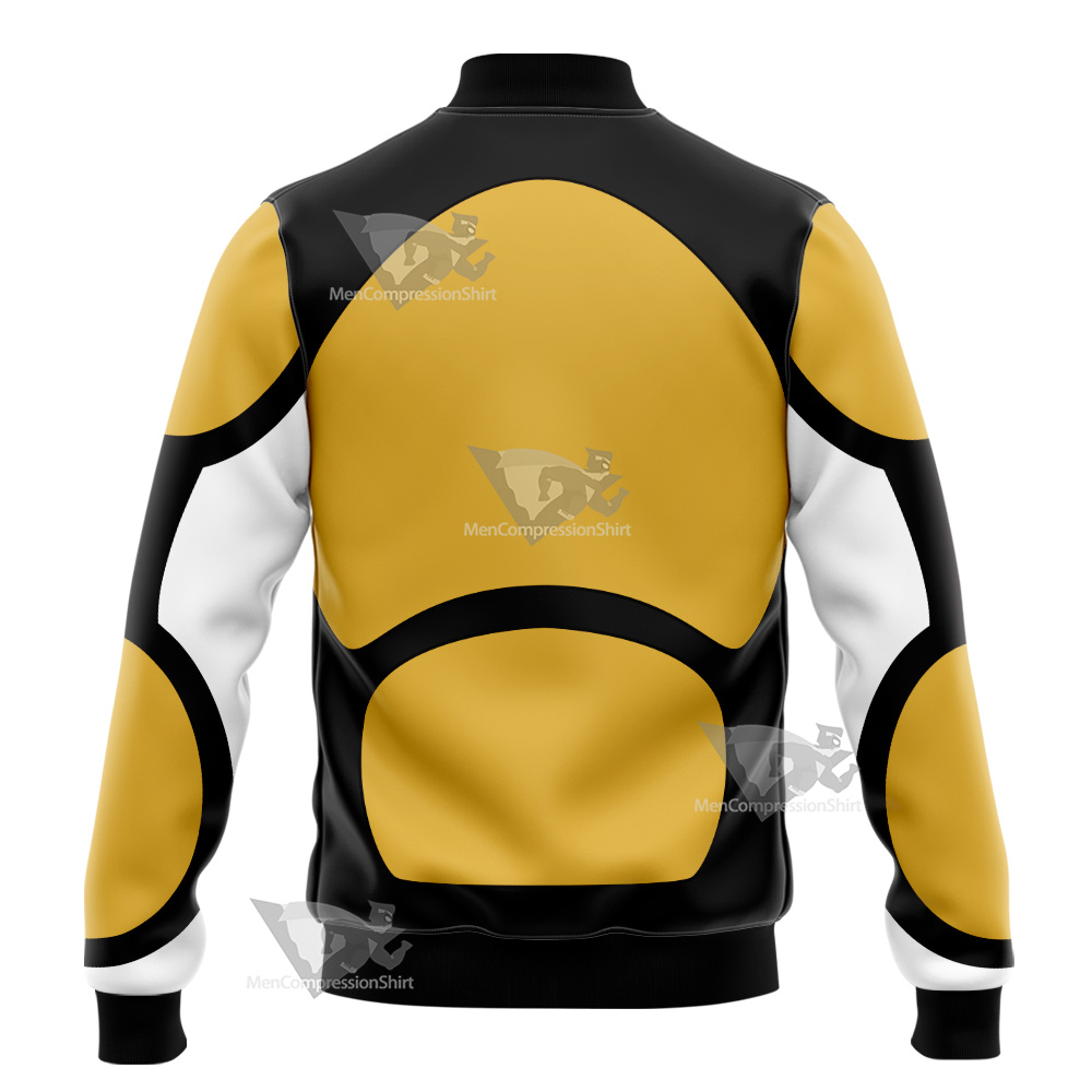 Ben10 Cannonbolt White Cosplay Varsity Jacket