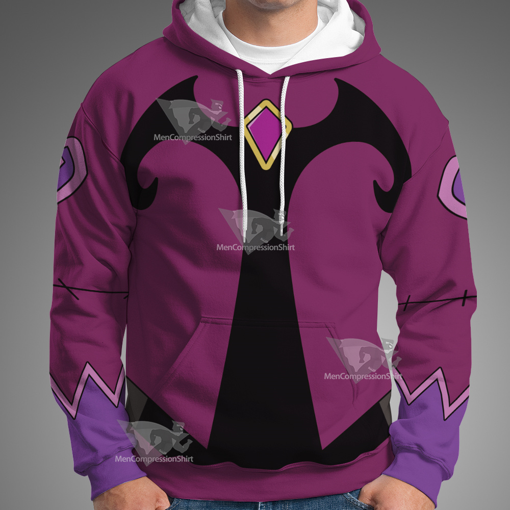 Ben10 Charmcaster Purple Cosplay Hoodie