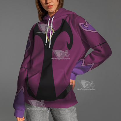 Ben10 Charmcaster Purple Cosplay Hoodie