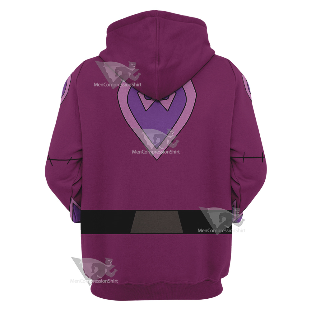 Ben10 Charmcaster Purple Cosplay Hoodie
