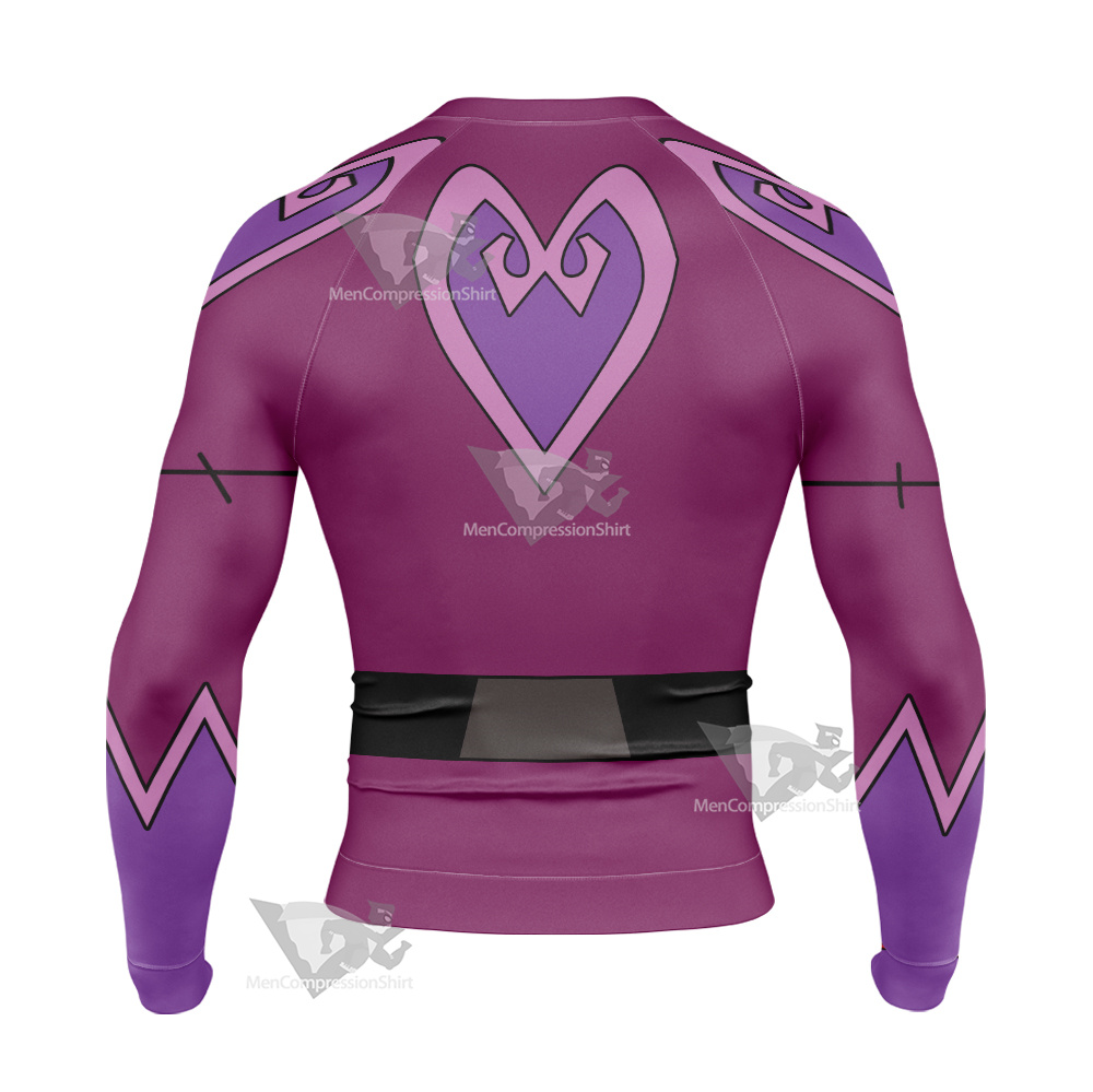 Ben10 Charmcaster Purple Cosplay Long Sleeve Compression Shirt