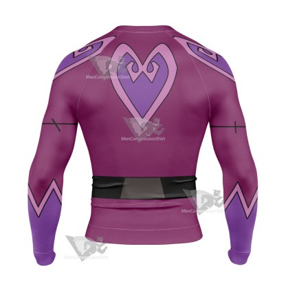 Ben10 Charmcaster Purple Cosplay Long Sleeve Compression Shirt