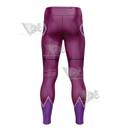 Ben10 Charmcaster Purple Mens Compression Legging