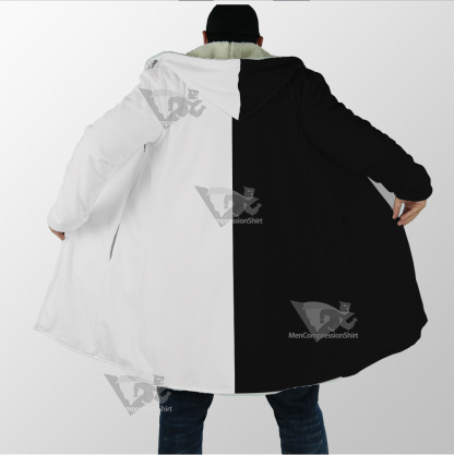 Ben10 Diamondhead Black And White Cosplay Dream Cloak