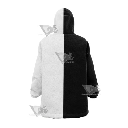Ben10 Diamondhead Black And White Cosplay Snug Oversized Blanket Hoodie
