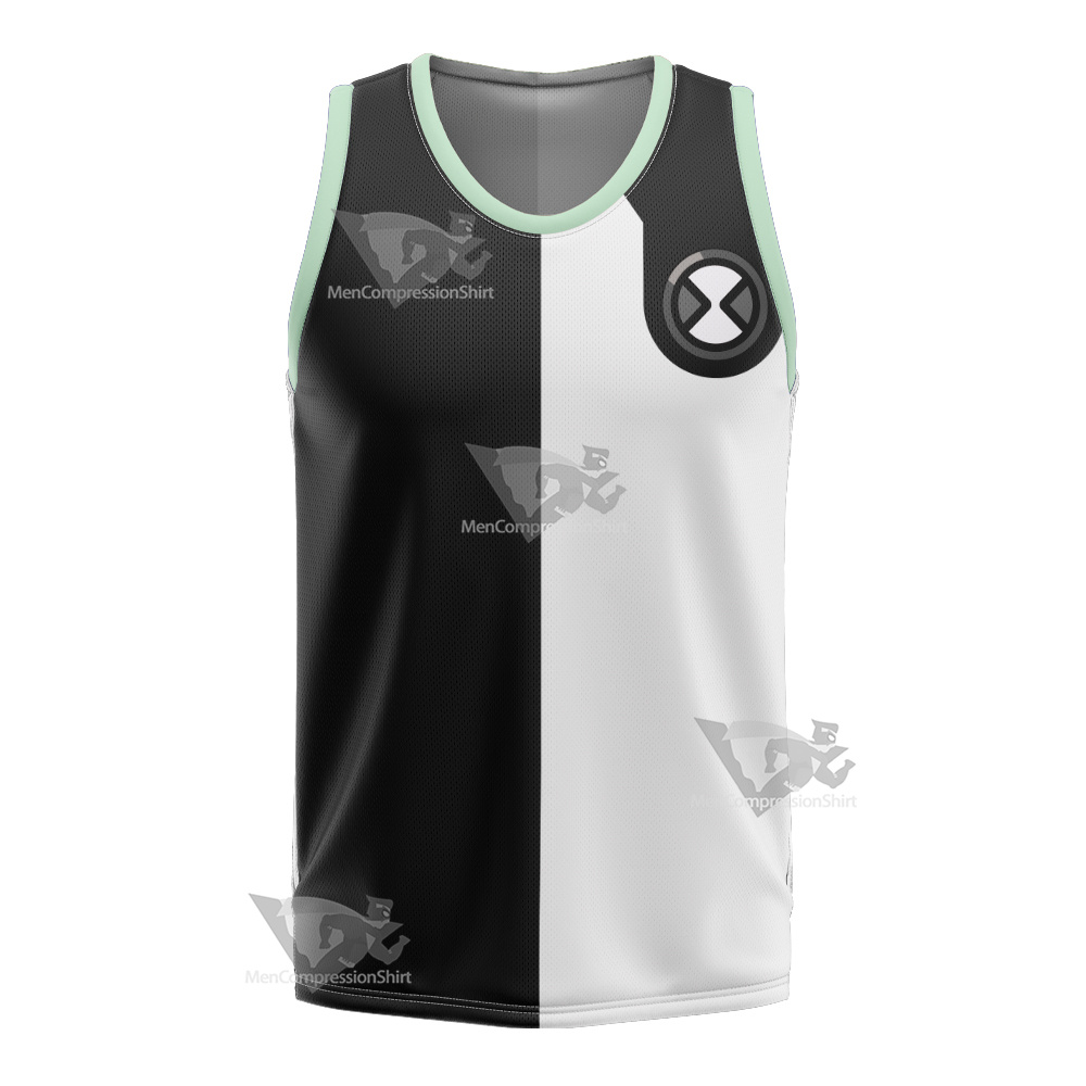 Ben10 Diamondhead Black Cosplay Basketball Jersey