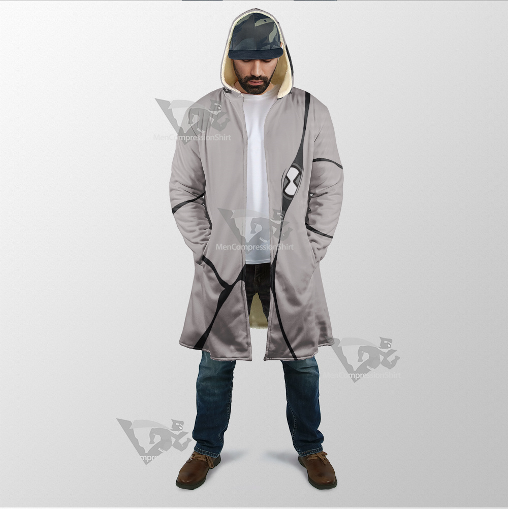 Ben10 Ghostfreak Grey Cosplay Dream Cloak