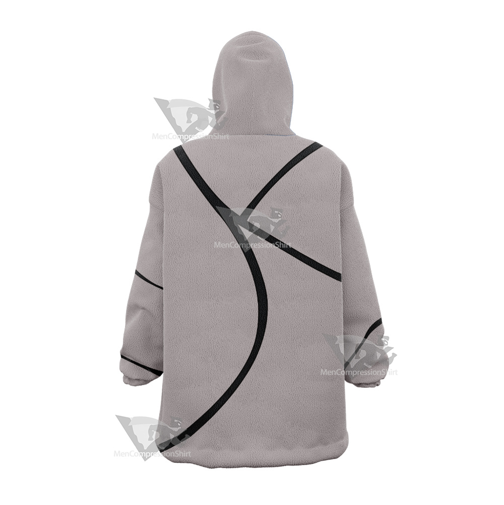Ben10 Ghostfreak Grey Cosplay Snug Oversized Blanket Hoodie