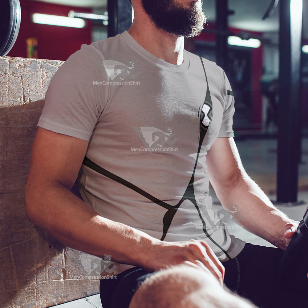 Ben10 Ghostfreak Grey Cosplay T-Shirt